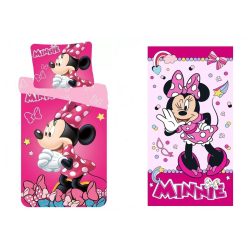   Disney Minnie felnőtt ágyneműhuzat és törölköző szett (Funny)
