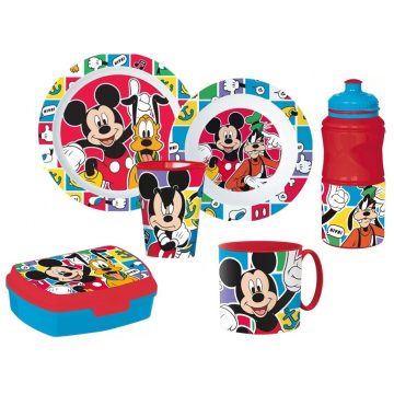 Disney Mickey étkészlet csomag 6 db-os (Better Together)