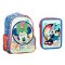 Disney Minnie iskolatáska és tolltartó szett boho 2 db-os