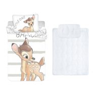   Disney Bambi dječja, vrtić set posteljine i pokrivač/jastuk 100x135 cm 40x60 cm (Little)
