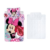   Disney Minnie dječji set za posteljinu i pokrivač/jastuk 100x135 cm 40x60 cm (xoxo)