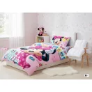 Disney Minnie gyerek, ovis ágyneműhuzat és paplan/párna szett 100x135 cm 40x60 cm (Sweet)