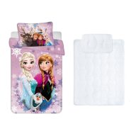   Disney Snježno kraljevstvo dječja, vrtićka posteljina i set deka/jastuk 100x135 cm 40x60 cm (Purple Magic)