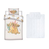   Disney Kralj lavova Duo dječji, vrtićki komplet posteljine i poplun/jastuk 100x135 cm 40x60 cm