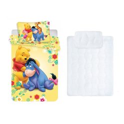   Disney Micimackó gyerek, ovis ágyneműhuzat és paplan/párna szett 100x135 cm 40x60 cm (Eeyore)