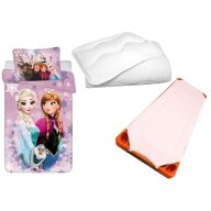   Jégvarázs gyerek, ovis ágyneműhuzat, derékalj és paplan/párna szett 100x135 cm 40x60 cm (Purple Magic)