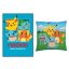 Pokémon set flis deka i jastuk, 2 dijela (Plava)