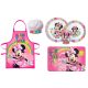 Disney Minnie kötény és étkészlet szett 3 db-os (Smile)