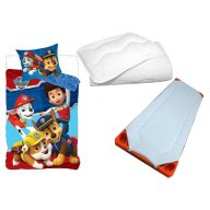   Mancs Őrjárat gyerek, ovis ágyneműhuzat, derékalj és paplan/párna szett 100x135 cm 40x60 cm (Ryder)