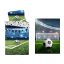 Nogometni motiv dječji, vrtićki set posteljine i flis deka (Stadion)
