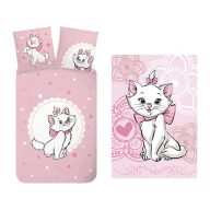   Disney Marie Marie mačka posteljina za odrasle i set deke od flisa (Gentle)