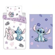   Disney Lilo i Stitch Lilo i Stitch Zvjezdani pas odrasla posteljina i polarni pokrivač set (Boojiboo)
