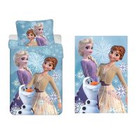   Disney Snježno kraljevstvo dječji, vrtićni set posteljine i polarnih deka (Olaf i Sestre)