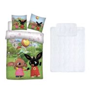  Bing gyerek, ovis ágyneműhuzat és paplan/párna szett 100x135 cm 40x60 cm (Ballon)