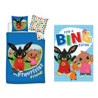   Bing dječja, vrtićna posteljina i set polarnih deka (Fravritist)