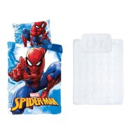  Spider-Man dječja posteljina za vrtić i set jorgan/jastuk 100x135 cm 40x60 cm (Webmaze)