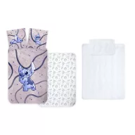   Lilo és Stitch A csillagkutya gyerek, ovis ágyneműhuzat és paplan/párna szett 100x135 cm 40x60 cm (Stellar Waves)