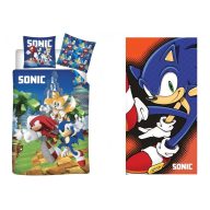   Sonic the Hedgehog set posteljine i ručnika za odrasle (Speedy Dreams)