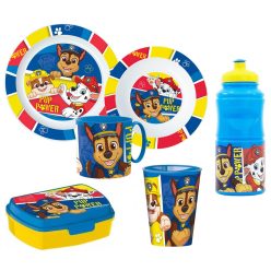Mancs Őrjárat étkészlet csomag 6 db-os (Pups at Play)