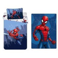   Spider-Man dječji, vrtićki komplet posteljine i polarne deke (City Swinger)