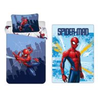  Spider-Man dječji set posteljine i polarne deke (Spider Hero City)