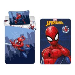  Pókember gyerek, ovis ágyneműhuzat és polár takaró szett (Crime Fighter)