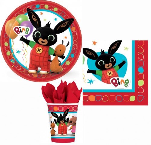 Bing party szett  23 cm-es tányérral 32 db-os (Happy Celebration)