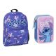 Disney Lilo és Stitch A csillagkutya iskolatáska és tolltartó szett 2 db-os (Hibiscus)