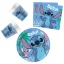 Disney Lilo i Stitch party set s tanjurom od 20 cm, 36 kom (Angel)
