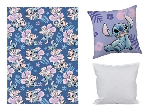 Disney Lilo és Stitch A csillagkutyapolár polár takaró, párnahuzat és párna szett 3 db-os (Stitch Hawaiian Dreams)