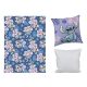 Disney Lilo és Stitch A csillagkutyapolár polár takaró, párnahuzat és párna szett 3 db-os (Stitch Hawaiian Dreams)
