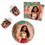 Disney Vaiana party set s tanjurom od 23 cm, 36 komada (Sailing Spirit)
