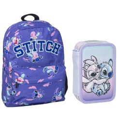   Disney Lilo és Stitch A csillagkutya iskolatáska és tolltartó szett 2 db-os (Galaxy Hugs)