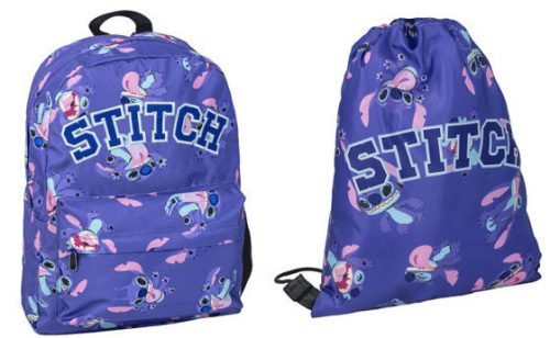 Disney Lilo és Stitch A csillagkutya iskolatáska és tornazsák szett 2 db-os (Blue Rebel)
