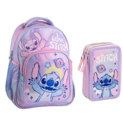   Disney Lilo és Stitch A csillagkutya iskolatáska és tolltartó szett 2 db-os (Universe)