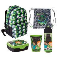 Minecraft Pixel Power školski paket s 5 dijelova