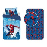   Spider-Man Hero Force Set navlaka za posteljinu za odrasle i gumena plahta