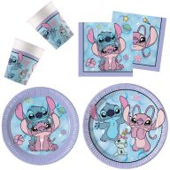   Disney Lilo és Stitch, A csillagkutya Angel Cute party szett 44 db-os