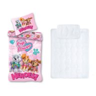   Psići u ophodnji Heroes! set dječje posteljine i deke/jastuka za vrtić 100x135 cm 40x60 cm