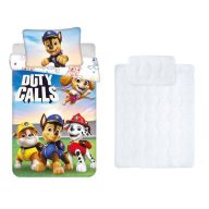   Psići u ophodnji Duty Calls dječji, vrtićki set posteljine i pokrivača/jastuka 100x135 cm 40x60 cm