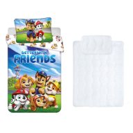   Psići u ophodnji Better With Friends dječji vrtićki set posteljine i pokrivača/jastuka 100x135 cm 40x60 cm
