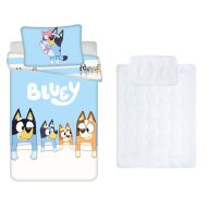   Bluey Sweet Dreams dječji vrtić set posteljine i deka/jastuk 100x135 cm 40x60 cm