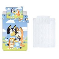   Bluey Happy Family dječja posteljina i set poplun/jastuk 100x135 cm 40x60 cm