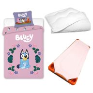  Bluey Blossom dječji vrtić set posteljine, podložni madrac i pokrivač/jastuk 100x135 cm 40x60 cm