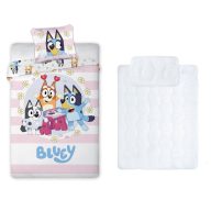   Bluey Joyful dječji, vrtićki set posteljina i pokrivač/jastuk 100x135 cm 40x60 cm