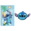 Disney Lilo és Stitch, A csillagkutya Summer Smile polár takaró és forma párna szett