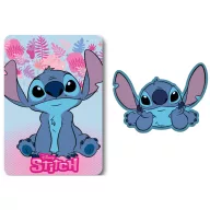   Disney Lilo és Stitch, A csillagkutya Paradise Belly polár takaró és forma párna szett