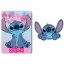 Disney Lilo és Stitch, A csillagkutya Paradise Belly polár takaró és forma párna szett
