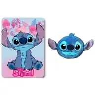   Disney Lilo és Stitch, A csillagkutya Paradise Smile polár takaró és forma párna szett