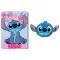 Disney Lilo és Stitch, A csillagkutya Paradise Smile polár takaró és forma párna szett